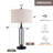 26" Metal USB & Type-C Modern Table Lamp