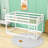 Twin Over Twin Floor Bunk Bed With Versatile Utilization And Ladder-1156625976
