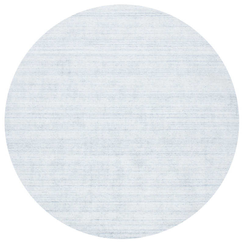 Tapis ivoire / argent Thomaston, Rond 6 pi