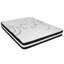 Cadre de lit plateforme 14 po Middlemas et matelas dans une boîte de 10 po - Aucun sommier requis-948394860