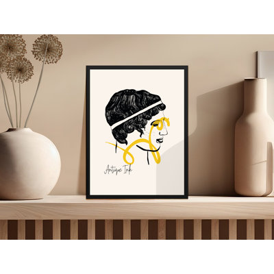 Chaning Single Picture Frame Print