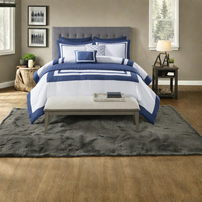 Ensembles de literie pour très grand lit luxueux, style hôtel en polyester pour la maison