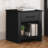 Walter 18.9" W x 20.3" H 1 Drawer Wooden Nightstand with Open Shelf-920465638