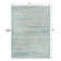 Alvieri Modern Berber Stripe Turquoise/Cream Rug