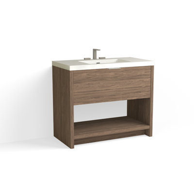 Vista 42" W Freestanding Single Bathroom Vanity