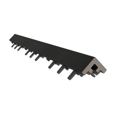 Carreau de terrasse en composite ébène indien UltraShield Naturale 2 po x 36 po
