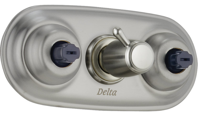 Xo Jet Module Six Function Diverter Shower Faucet Trim with Lever Handle