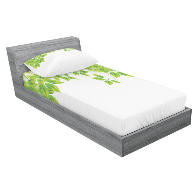 Microfiber Sheet Set, Twin XL Sheet Set with Fitted Sheet