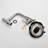 Deck Mounted Single Hole Single Handle Pull-Down Bathroom Sink Faucet-116626520