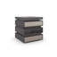 La Moda Glass End Table