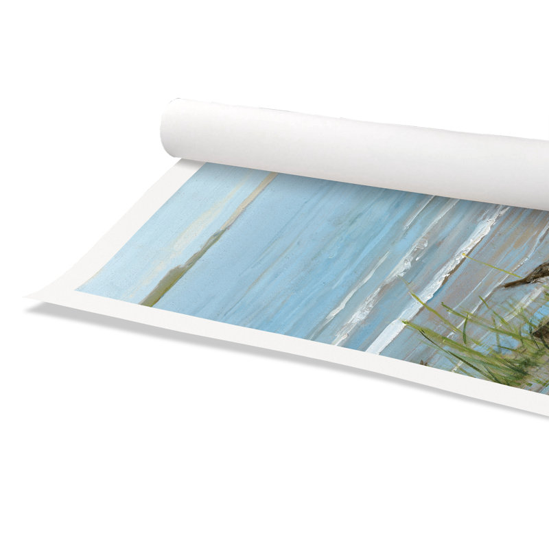 Après-midi sur le rivage II - impression sans cadre, H 31 po x l 31 po x P 0,1 po