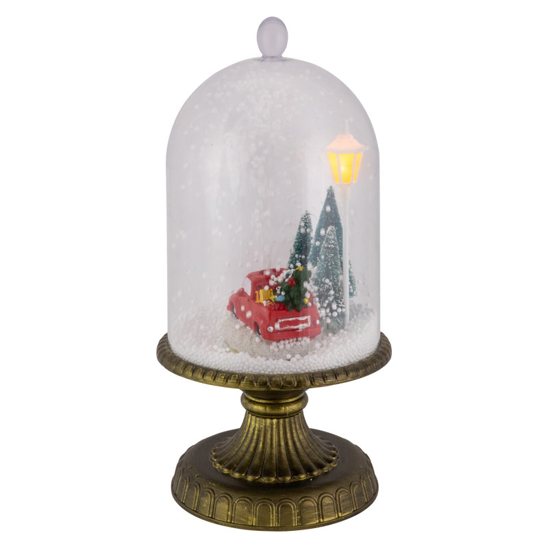 Décoration de Noël rétro musicale 13,5 "à DEL