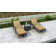 Thornaby Outdoor Wicker Chaise Lounge Set with Table , Cushion Included
