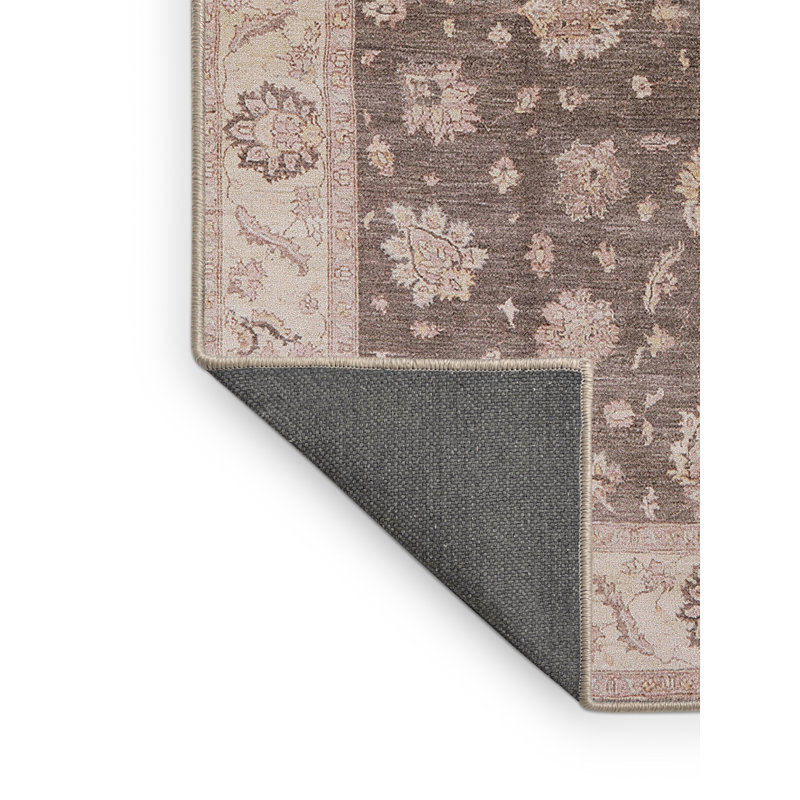 Tapis oriental beige / brun Hedy, Rectangle 4 pi x 6 pi