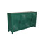Buffet décoratif 59 "vert avec 4 portes