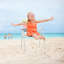 Chaise de plage simple pliante