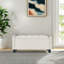 Banc de rangement rembourré en velours Maxxton-1781864038