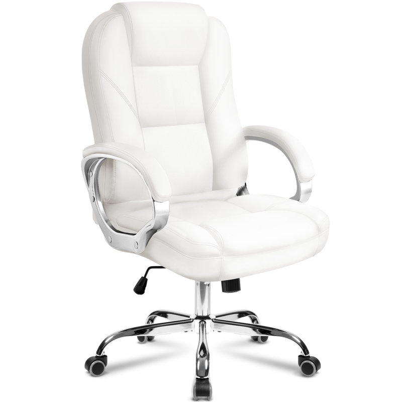 Nickoli Heavy Duty Design High Back Ergonomic Executive Office Chair, Jet Black