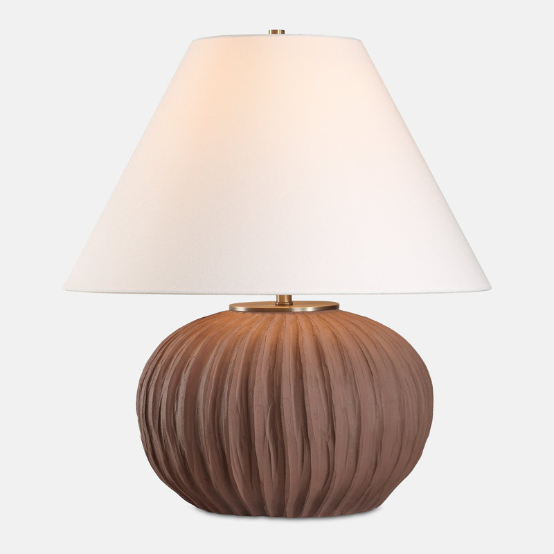 Charleta Terracotta Table Lamp