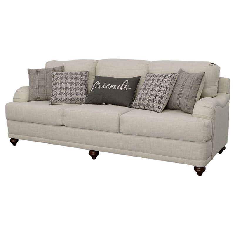 Canapé Susane, Tissu beige