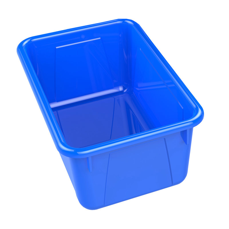 Petit bac Storex Storex, bleu, paquet de 5, Bleu
