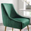 Chaise de salle à manger rembourrée Discern-1151335379