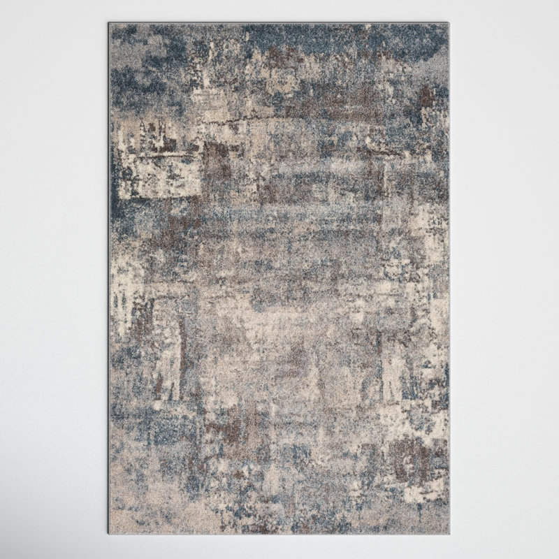 Kohut Abstract Indoor Rug, Rectangle 2' x 3'