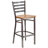 Loughran Ladder Back Metal Restaurant Barstools-94596164-94596163-21223158