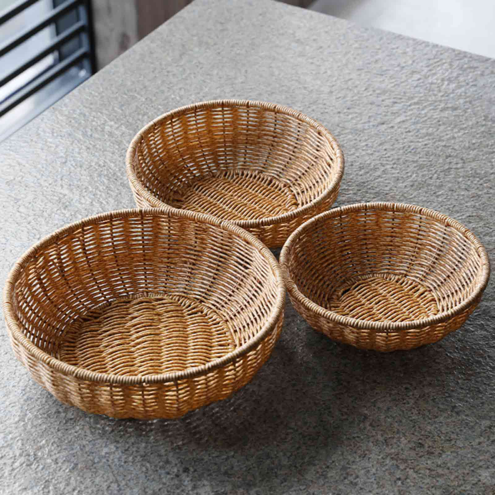 Bay Isle Home™ Karyl Rattan Fruit Bowl | Wayfair