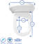 Soft Close Elongated Standard Toilet Seat