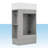 Vallois 18.6'' Single Bathroom Vanity with Ceramic Top-1110311359