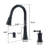 Clihome Kitchen Faucet with Soap Dispenser-87820076
