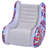 37" Graffiti Design Flocked Inflatable Lounge Chair