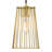 Winda 1 - Light Brushed Gold Single Pendant