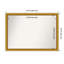 Townhouse Gold Non-Beveled Bathroom Wall Mirror-1016737501