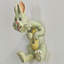 Crochet mural lapin