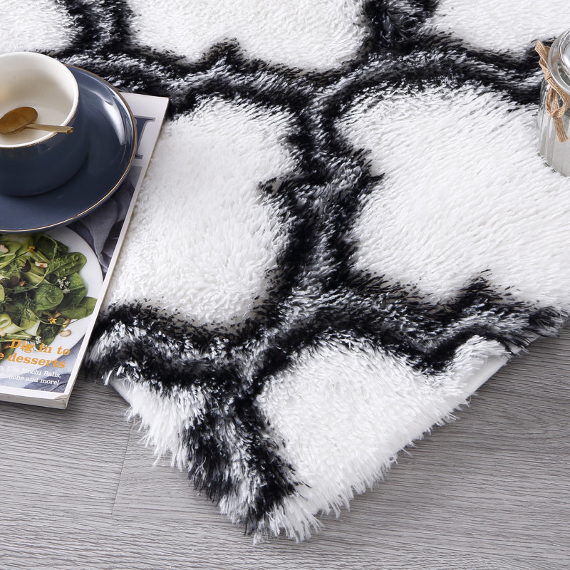 Tapis avec envers antidérapant Jeconiah, Rectangle 8 pi x 10 pi