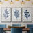 " Wild Indigo I " 3 - Pieces-91891332-91891330
