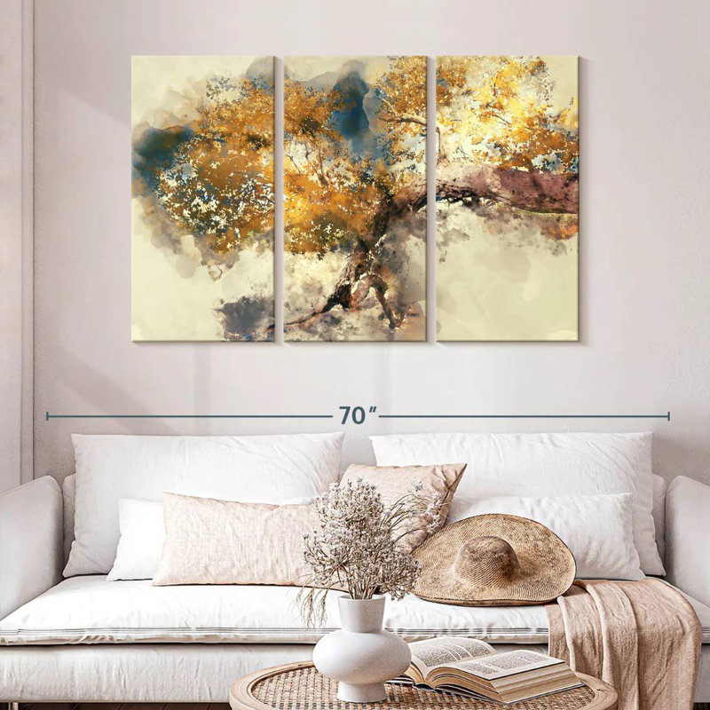 Harnek Autumn Tree, 32" H x 50" W