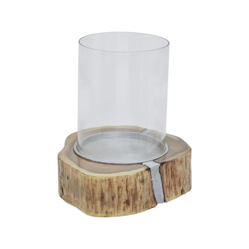 Caines Wood Tabletop / Centrepiece Hurricane