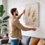 Delicate Pampas Plumes Botanical - Wrapped Canvas-2110854429-2110854428