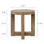 Solid Wood End Table