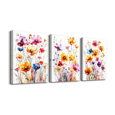 3 Piece Wrapped Canvas Print