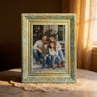 8" x 10" Antique Gold 1PC Graduation Picture Frame for Memory Display