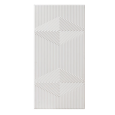 Panneau mural en PVC souple 19,7 "x 40,6" en PVC souple blanc (paquet de 10)