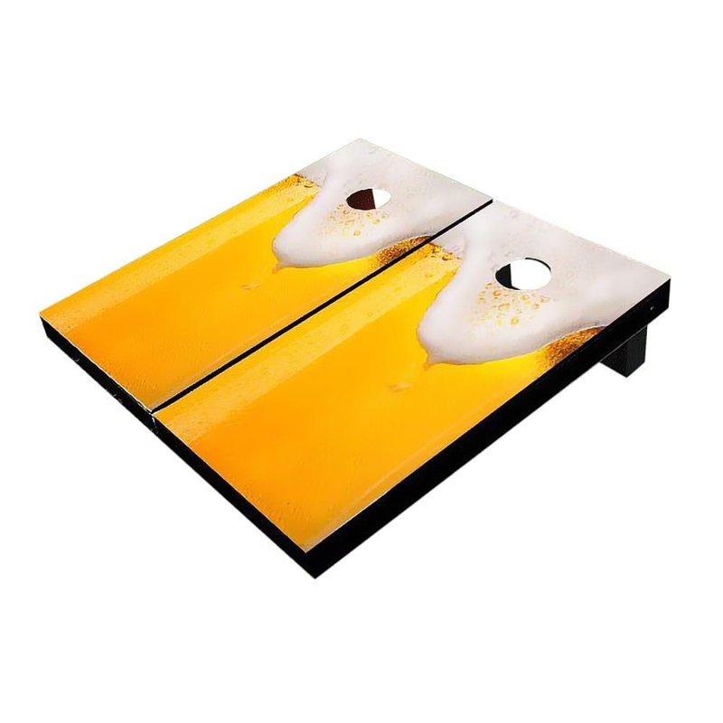 Planches de cornhole bière froide 2 pi x 3 pi