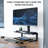VIVO 22" Clamp-on Desk Extension Shelf for Monitor, Laptop, Printer-87728062
