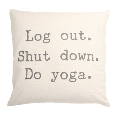 Elizabethtown Text Theme Cotton Throw Pillow