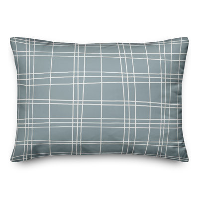  Coussin lombaire à carreaux