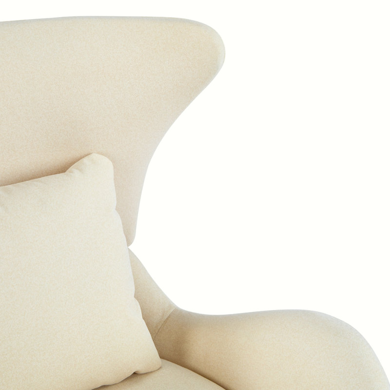 Chaise d'appoint moderne en polyester avec espace pour animaux de compagnie / rangement - capacité de 330 lb, chaise longue de salon, conception élégante et durable